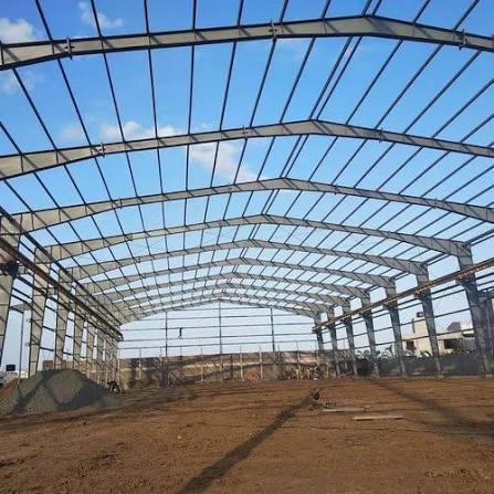 Modern shopping mall constructed with PEB structures for commercial infrastructure development