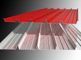 Modern industrial warehouse featuring lightweight steel roofing sheets for durability and structural efficiency.