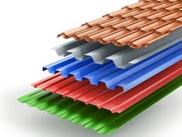Modern industrial roofing sheets installed on warehouses and commercial buildings for durable infrastructure development.