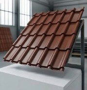 Industrial building with durable rain-resistant steel roofing designed for heavy monsoon conditions.