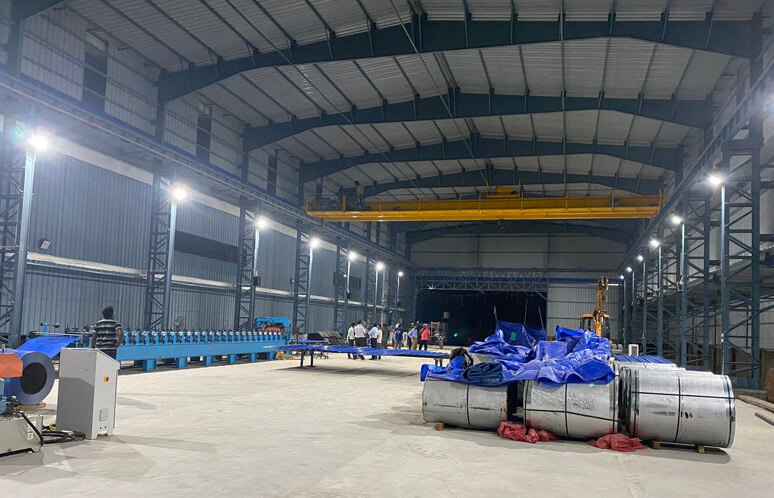 Pre-Engineered Building & Prefabricated Factory Shed