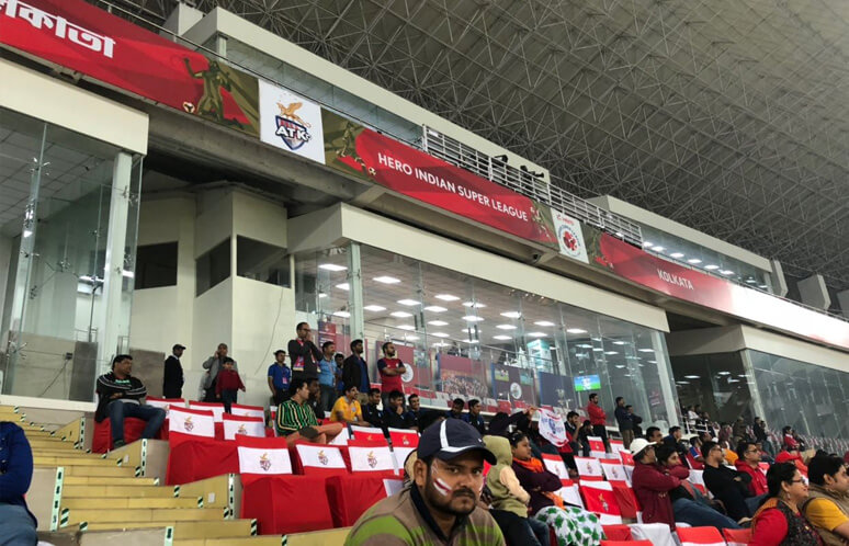 Saltlake Stadium glass structure Kolkata