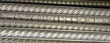 Premium TMT steel reinforcement bars demonstrating superior ductility for earthquake-resistant and durable modern construction.