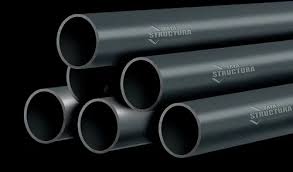 Tata Structura steel pipes used in industrial fabrication and structural construction projects.