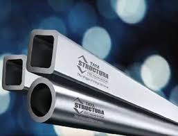 Tata Structural Pipes supporting industrial roofing and steel framework construction projects.